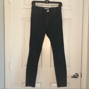 Ellen Tracy Dark Blue Denim Skinny Jeans